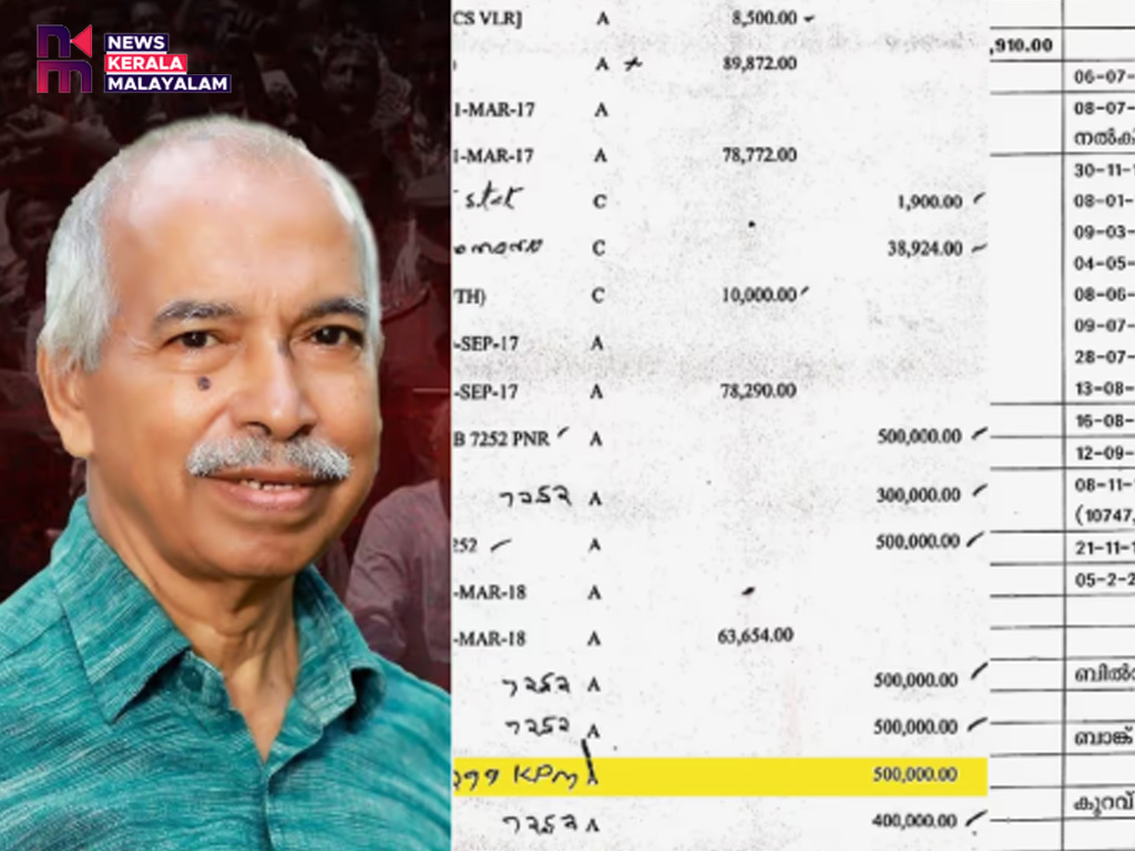 പയ്യന്നൂരിലെ രക്തസാക്ഷി ഫണ്ട് തട്ടിപ്പ്; തെളിവുകള്‍ പുറത്തുവിട്ട് വി കുഞ്ഞികൃഷ്ണൻ