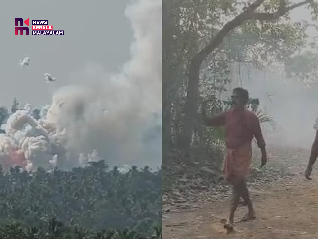 തൃശൂർ വെടിക്കെട്ട് പുരയിലെ സ്‌ഫോടനം; അടിയന്തര ഇടപ്പെടലുമായി മുഖ്യമന്ത്രി