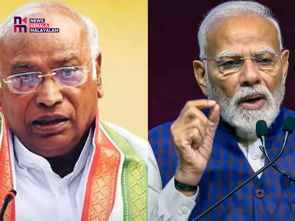 മോദിക്കെതിരായ തീവ്രവാദി പരാമർശം; മല്ലികാർജുൻ ഖർ​ഗെ മാപ്പ് പറയണമെന്ന് ബിജെപി
