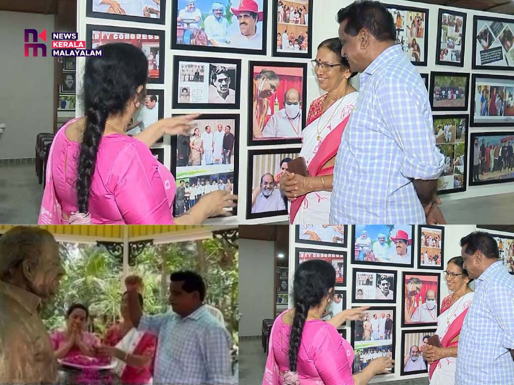 കോടിയേരിയുടെ വീട്ടിൽ സന്ദർശനം നടത്തി ടി കെ ഗോവിന്ദനും കുടുംബവും