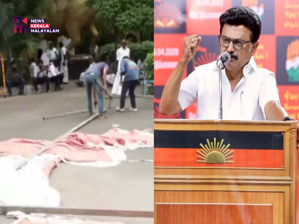 ആളൊഴിഞ്ഞ് ഡിഎംകെ ആസ്ഥാനം