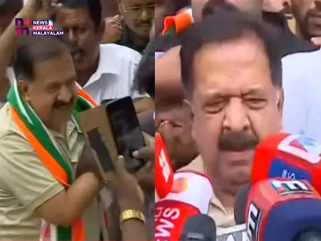 വി ഡി സതീശന് ആശംസകൾ നേർന്ന് രമേശ് ചെന്നിത്തല