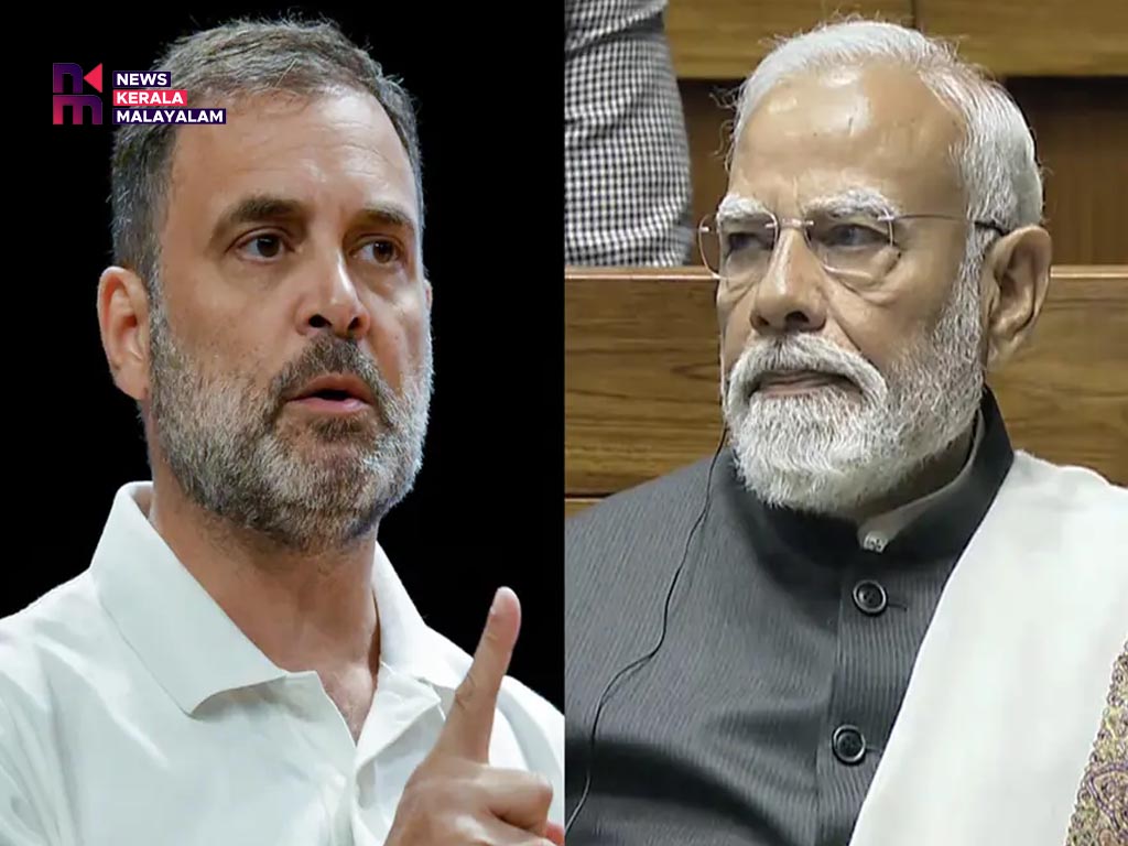 പ്രധാനമന്ത്രി നരേന്ദ്ര മോദി പൊതുജനങ്ങളുടെ പോക്കറ്റടിക്കുകയാണ് ; വിമർശിച്ച് രാഹുൽ ഗാന്ധി
