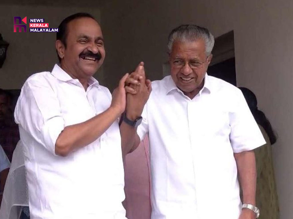 പിണറായി വിജയനെ വീട്ടിലെത്തി സന്ദര്‍ശിച്ച് വി. ഡി സതീശന്‍