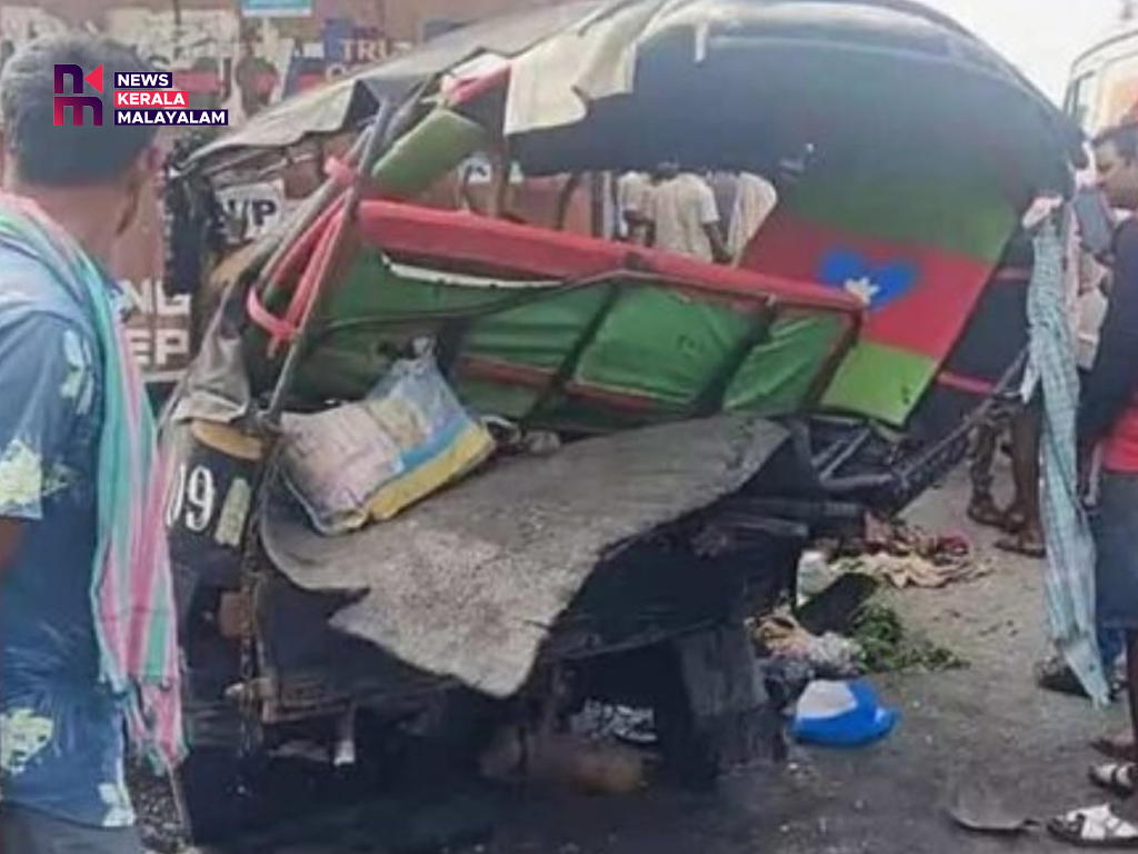 കർണാടകയിൽ അമിതവേ​ഗതയിലെത്തിയ ഥാർ ഓട്ടോറിക്ഷയിൽ ഇടിച്ച് 6 മരണം