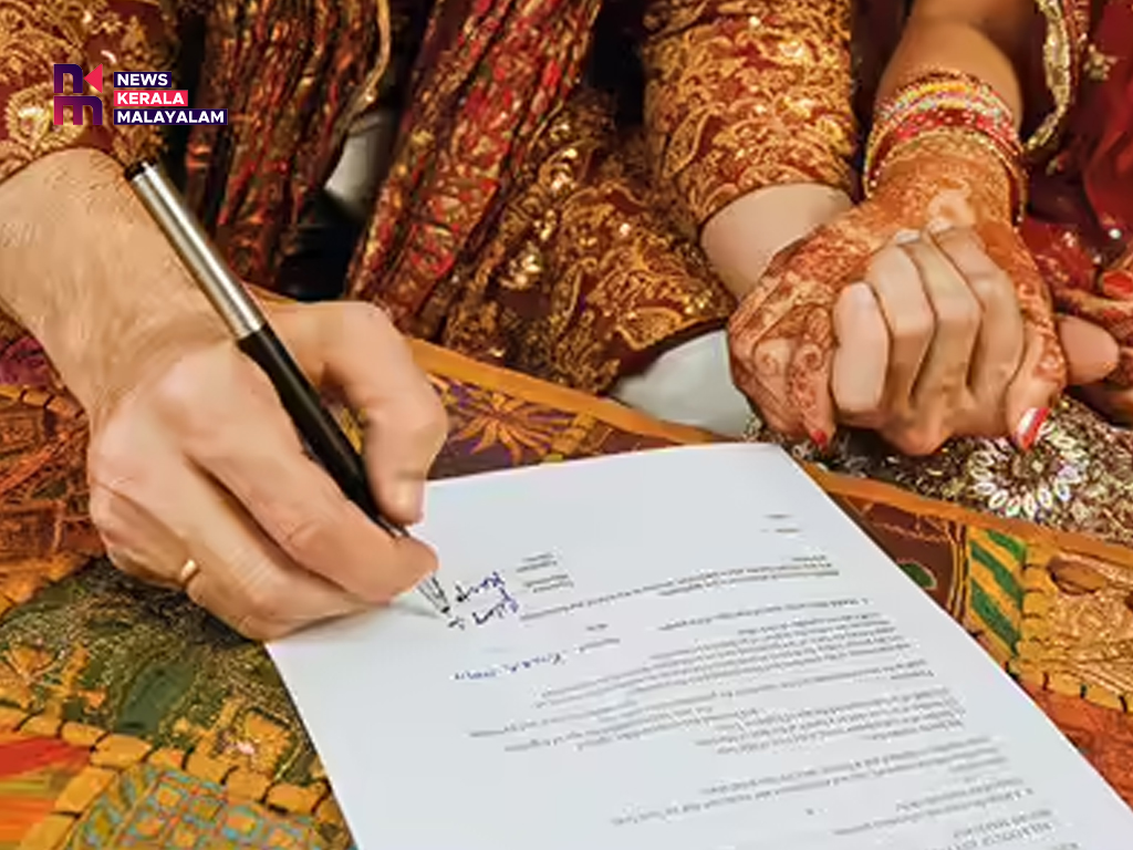 തമിഴ്നാട്ടിൽ വിവാഹം രജിസ്റ്റർ ചെയ്യാൻ അച്ഛനമ്മമാർ എത്തേണ്ടതില്ല