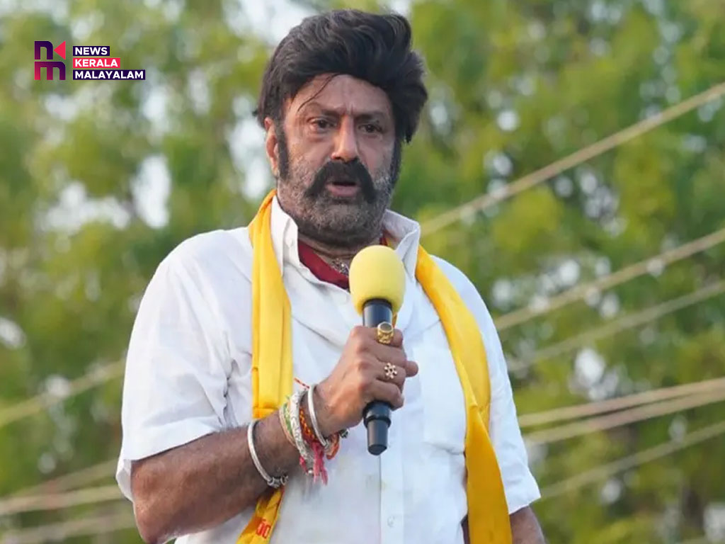 സംഘട്ടന രംഗം ചിത്രീകരിക്കുന്നതിനിടെ കാലുതെറ്റി വീണു; നടൻ നന്ദമൂരി ബാലകൃഷ്ണയ്ക്ക് പരിക്ക്