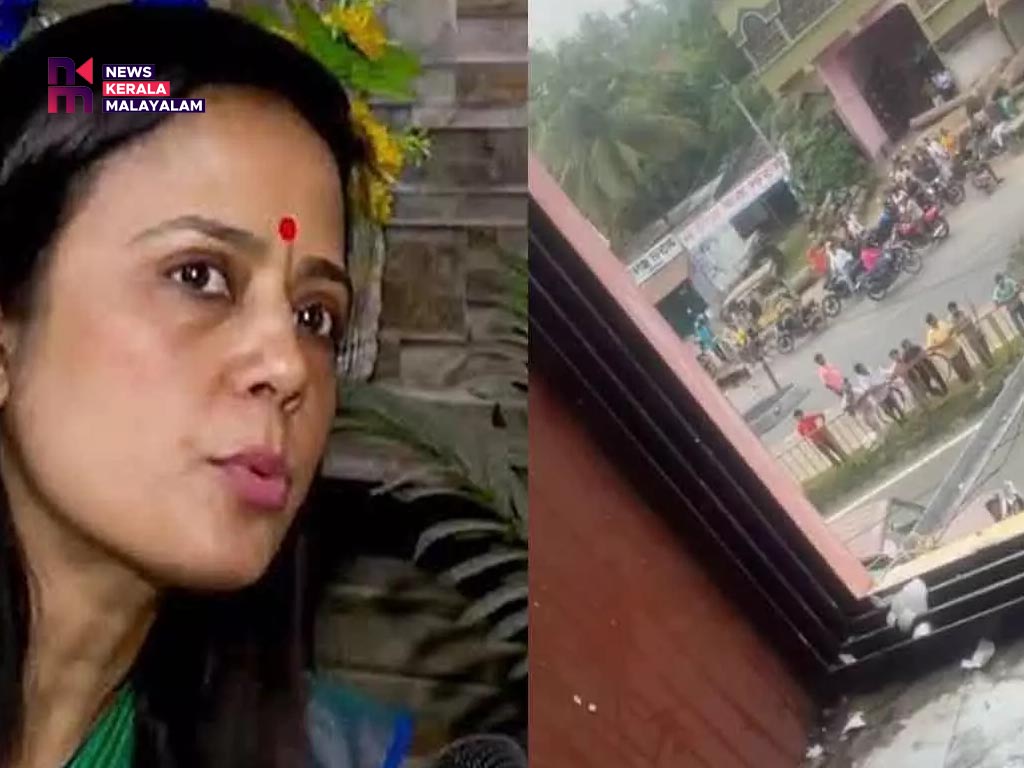 ബംഗാളില്‍ മഹുവ മൊയ്ത്രയ്ക്ക് നേരെ മുട്ടയേറ്; പിന്നിൽ ബിജെപിയെന്ന് സംശയമെന്ന ടിഎംസി എംപി