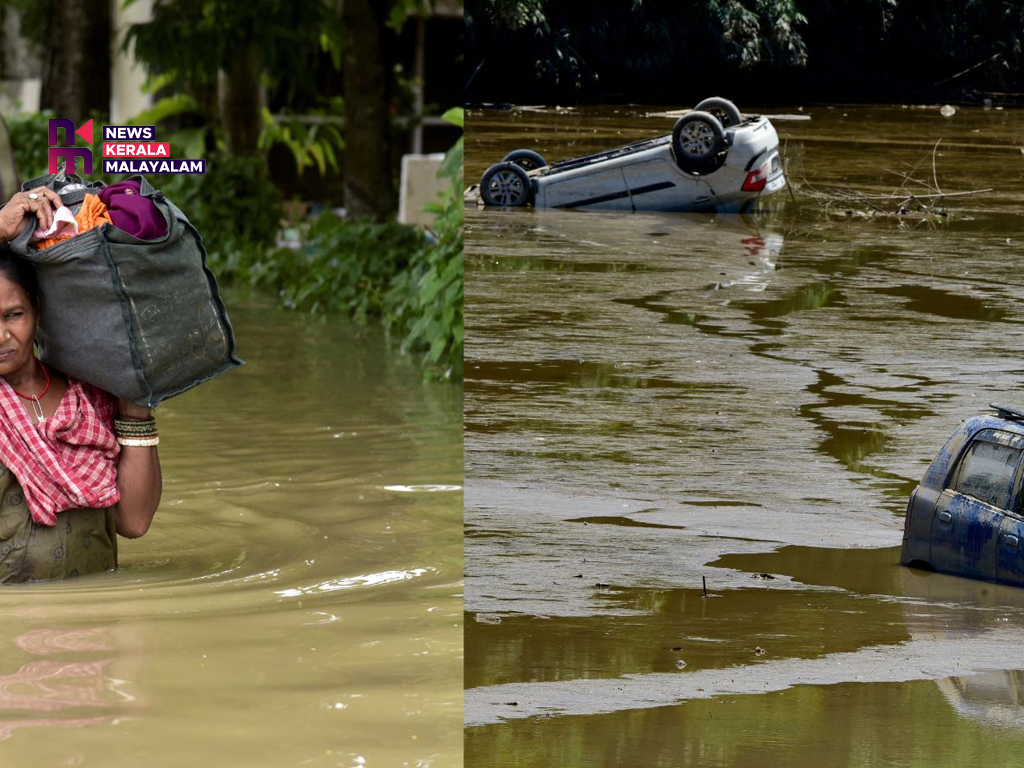 അസമിലും ഒഡീഷയിലും മഴക്കെടുതി രൂക്ഷം; ജില്ലകൾ വെള്ളത്തിനടിയിൽ